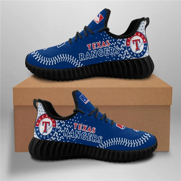 Women's Texas Rangers Mesh Knit Sneakers/Shoes 003